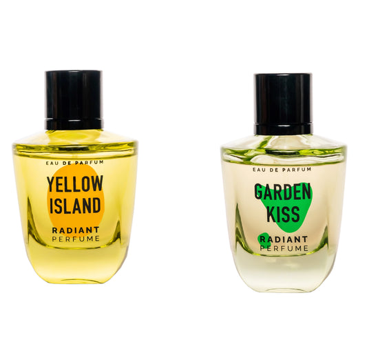 YELLOW ISLAND AND GARDEN KISS COMBO